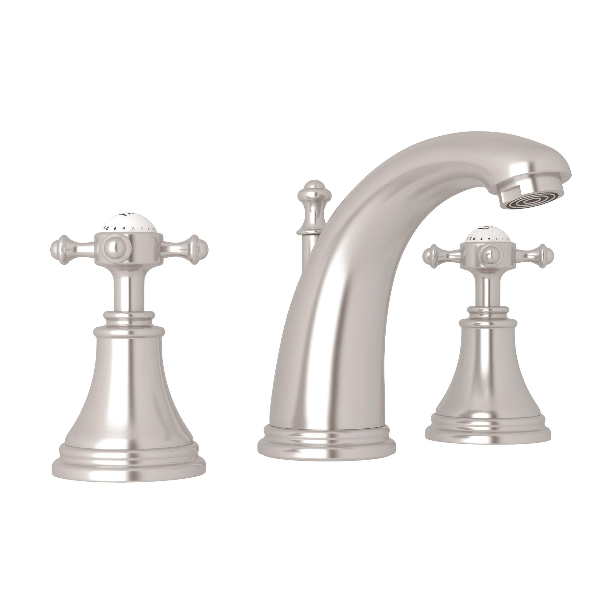 Perrin & Rowe U.3713 Georgian Era Widespread Lavatory Faucet