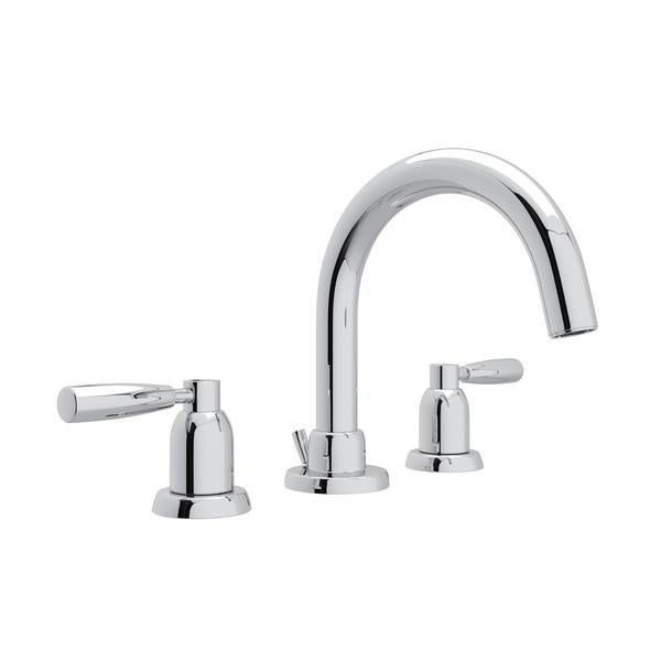 Perrin & Rowe U.3955 Holborn Widespread Lavatory Faucet With C-Spout