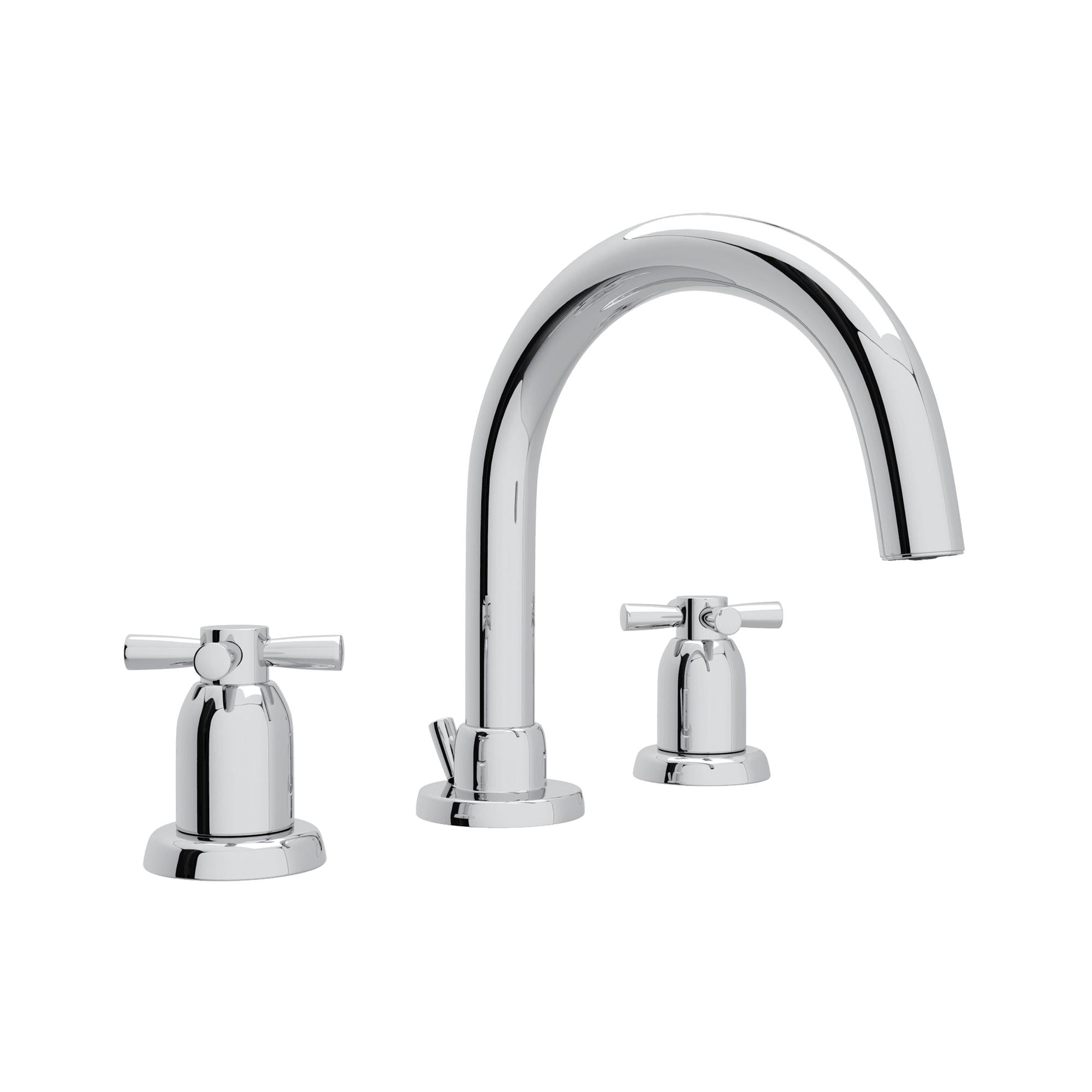 Perrin & Rowe U.3956 Holborn Widespread Lavatory Faucet With C-Spout