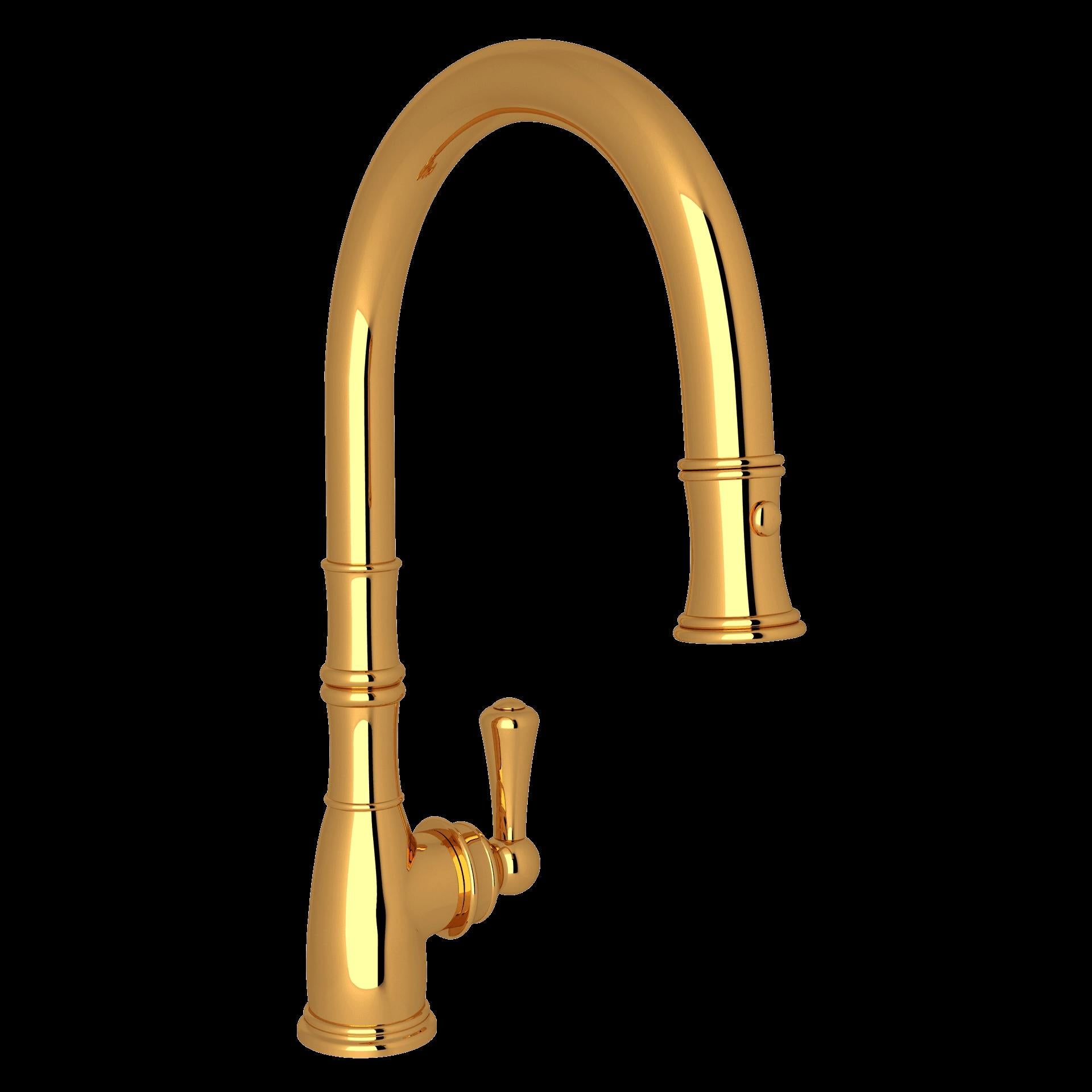 Perrin & Rowe U.4744 Georgian Era Pull-Down Kitchen Faucet