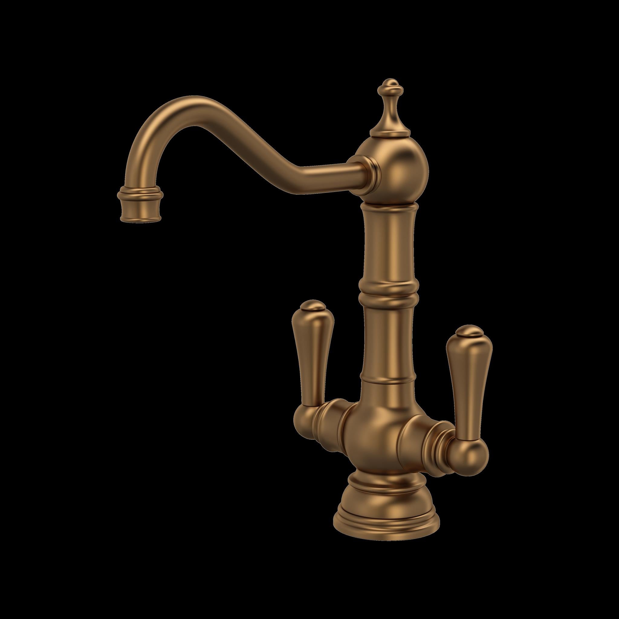 Perrin & Rowe U.4759 Edwardian Two Handle Bar/Food Prep Kitchen Faucet