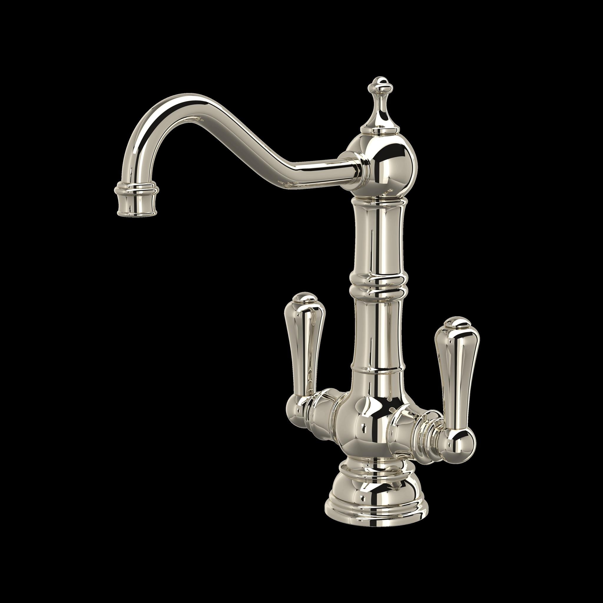 Perrin & Rowe U.4759 Edwardian Two Handle Bar/Food Prep Kitchen Faucet