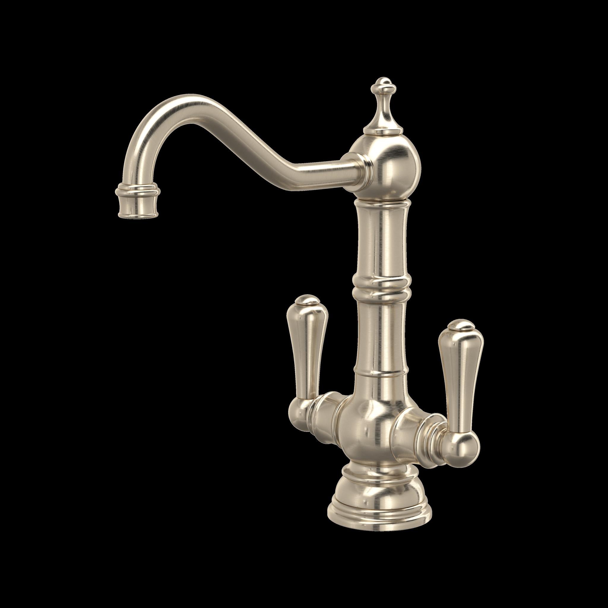 Perrin & Rowe U.4759 Edwardian Two Handle Bar/Food Prep Kitchen Faucet