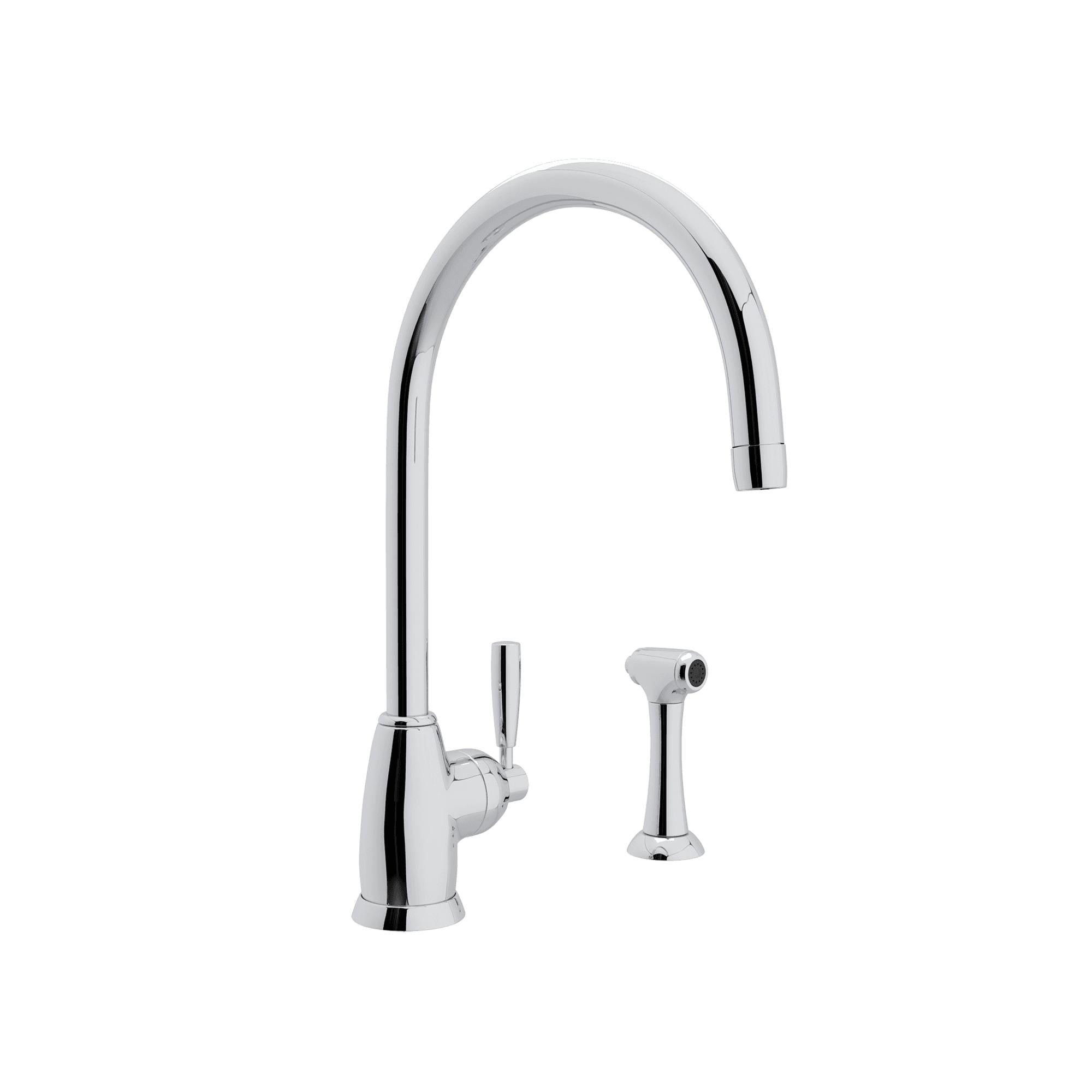 Perrin & Rowe U.4846 Holborn Kitchen Faucet With Side Spray
