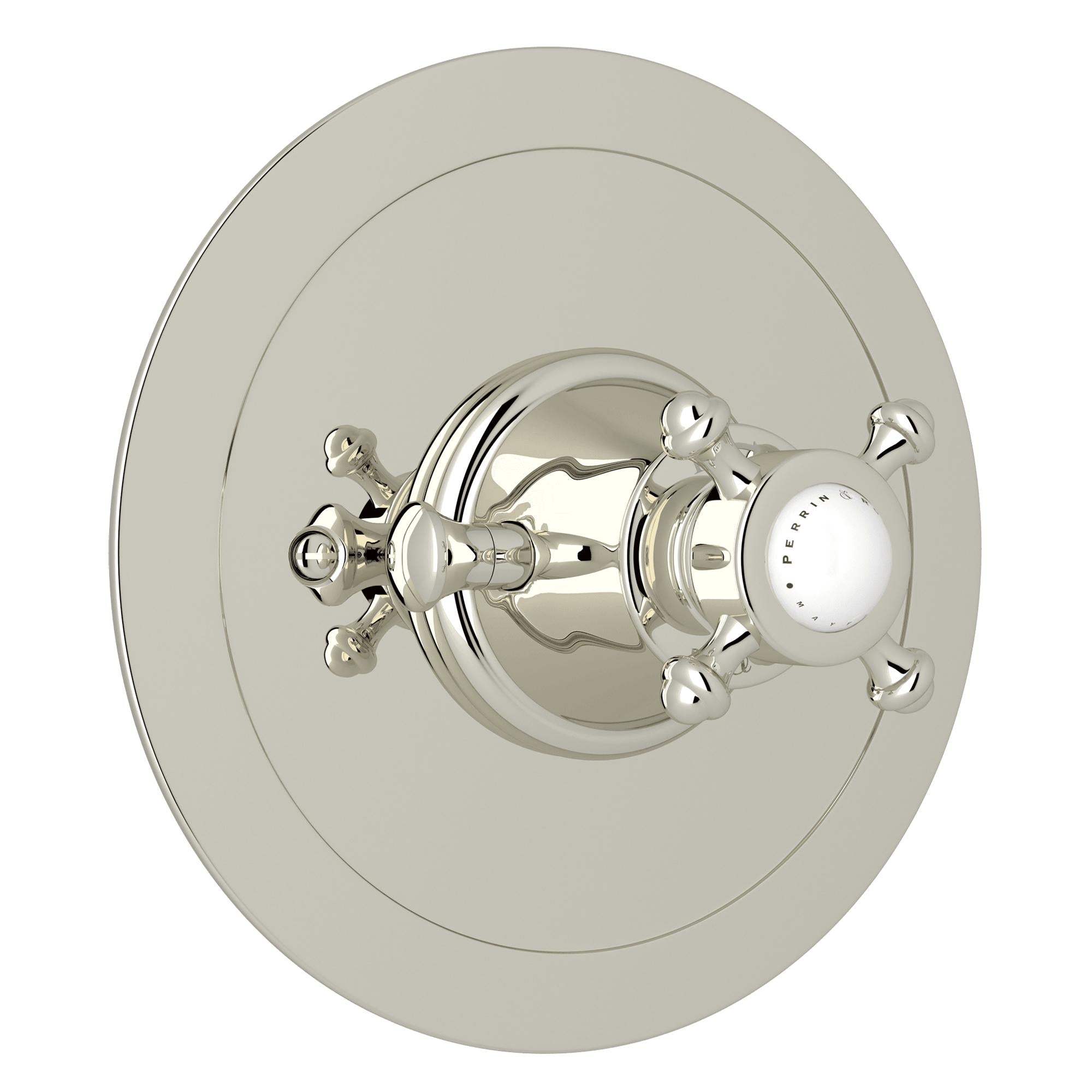 Perrin & Rowe U.5786 Georgian Era 3/4" Round Thermostatic Trim Without Volume Control