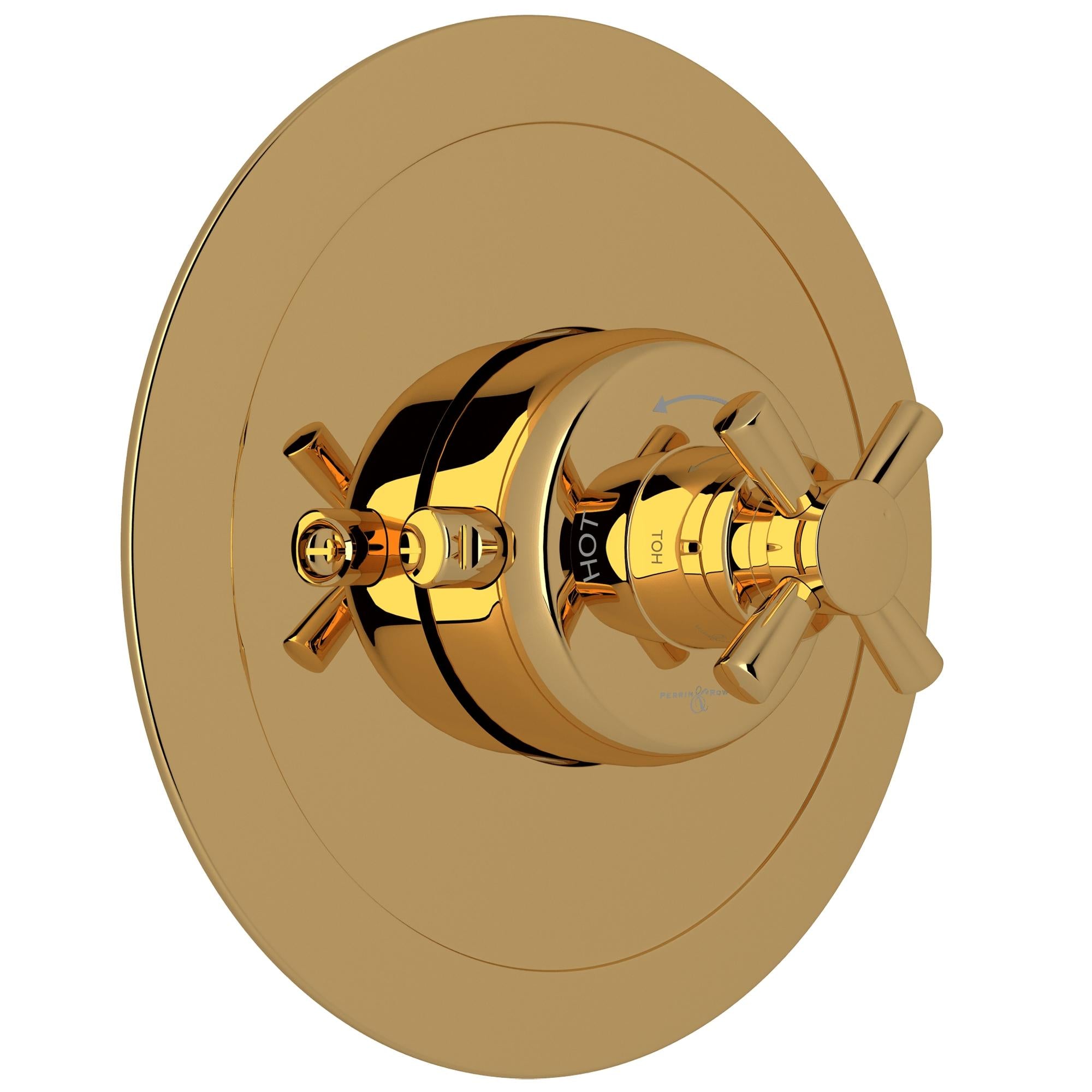 Perrin & Rowe U.5886 Holborn 3/4" Thermostatic Trim Without Volume Control