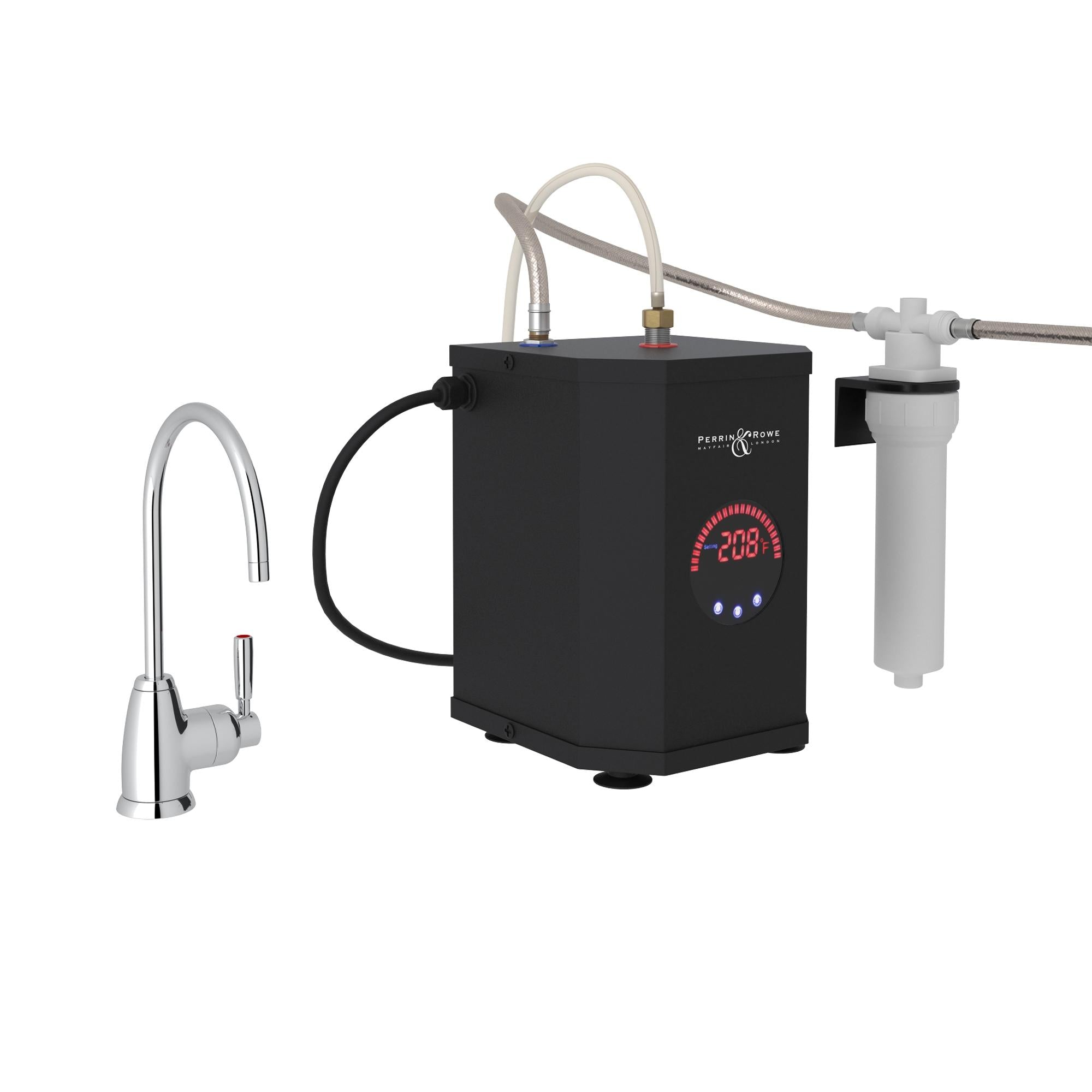 Perrin & Rowe U.KIT1347 Holborn Hot Water Dispenser, Tank And Filter Kit