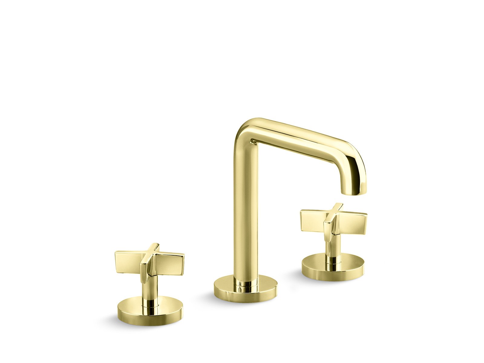 Kallista P24492-CR-CP One Sink Faucet, Tall Spout, Cross Handles