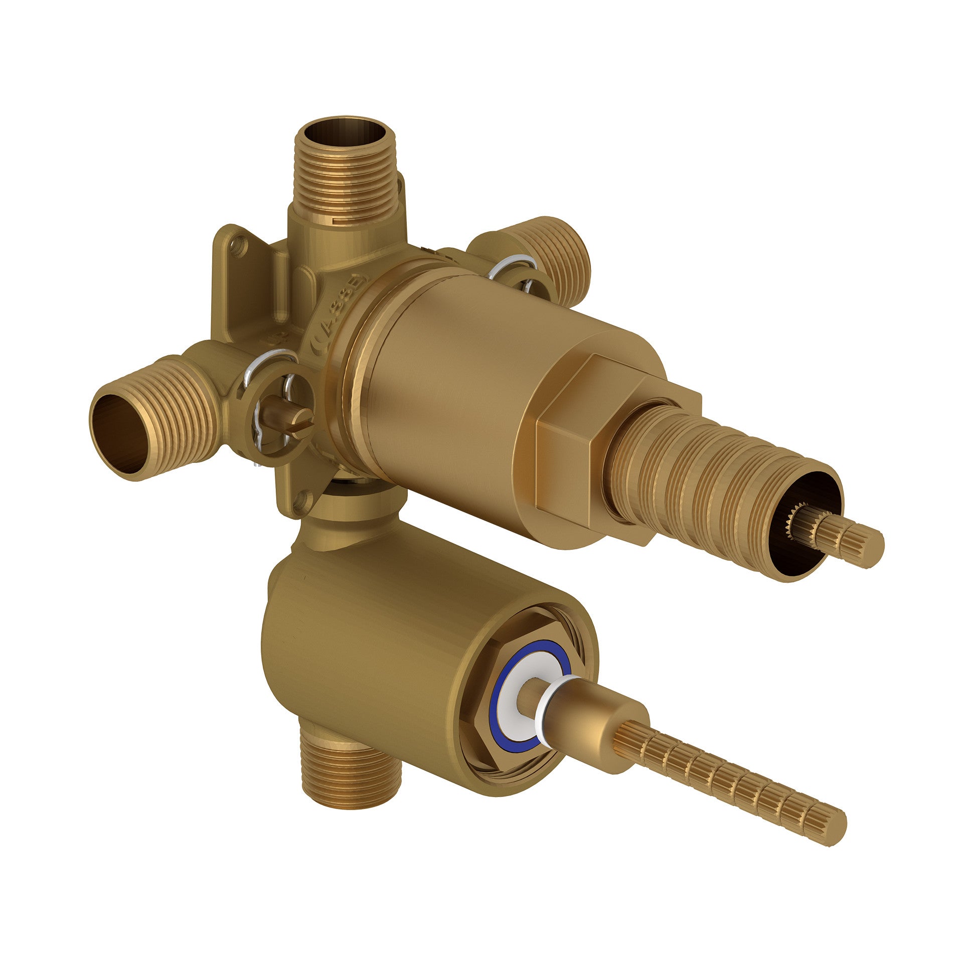 ROHL RDD-2 1/2" Pressure Balance Rough-In Valve With Diverter
