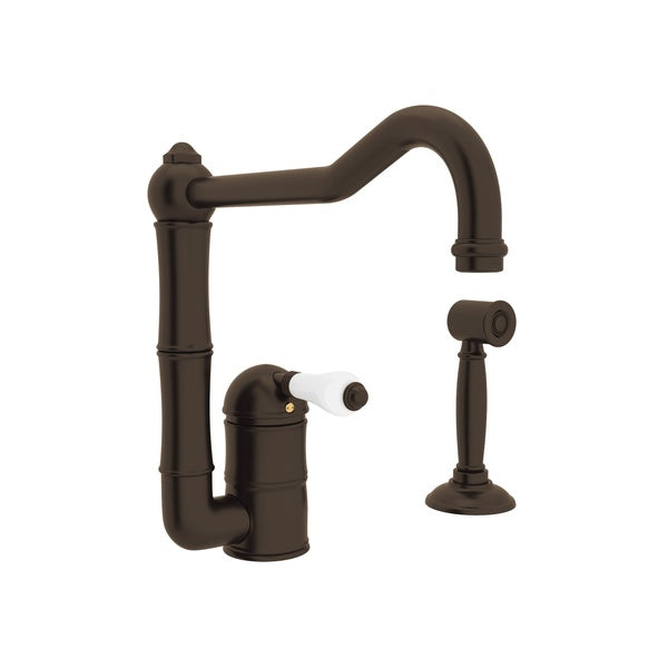 Rohl A3608LPWSTCB-2 Lead Free Kitchen Faucet