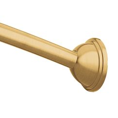 Moen CSR2160 Brushed gold adjustable curved shower rod