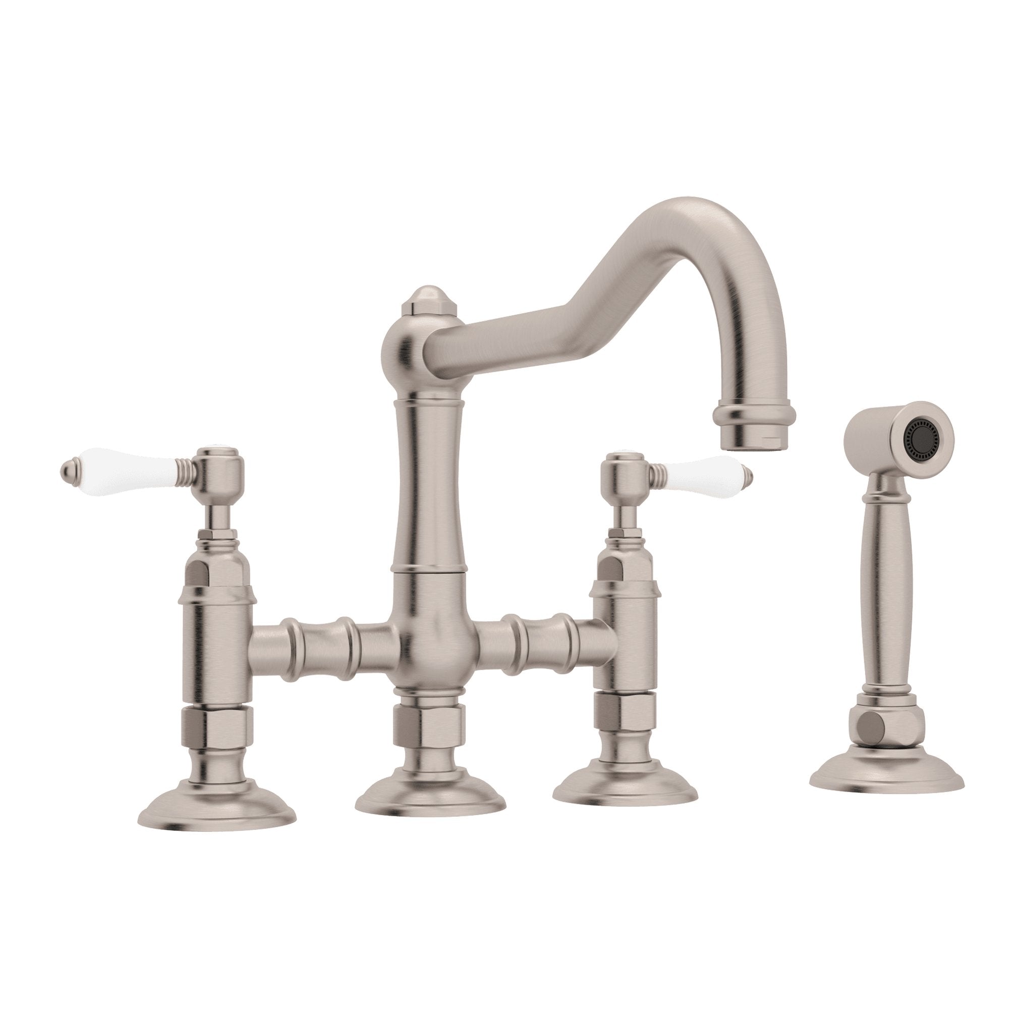 Rohl A1458LPWSSTN-2 Kitchen Faucet