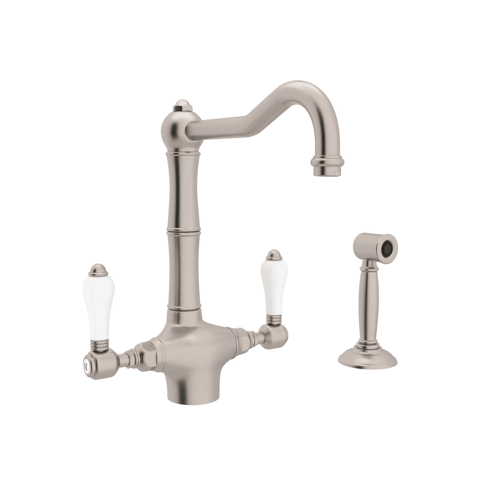 Rohl A1679LPWSSTN-2 Kitchen Faucet