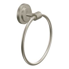 Moen DN0786 Brushed nickel towel ring