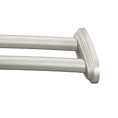 Moen DN2141 Brushed nickel adjustable curved shower rod