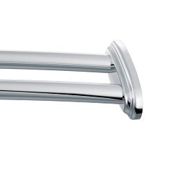 Moen DN2141 Brushed nickel adjustable curved shower rod