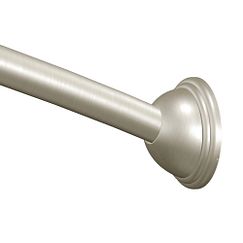 Moen DN2160 Brushed nickel adjustable curved shower rod