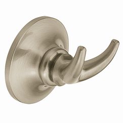 Moen DN6703 Brushed nickel double robe hook