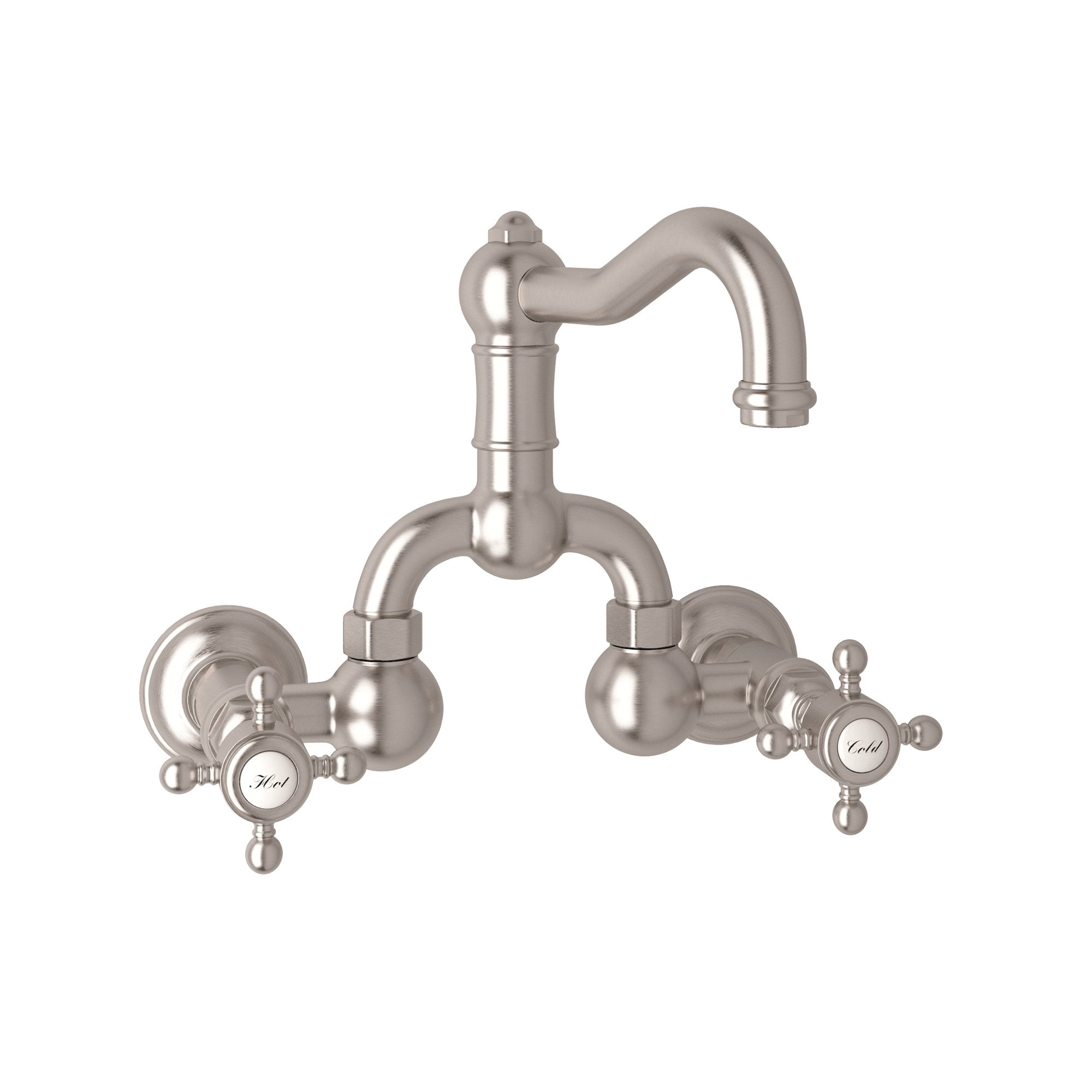 Rohl A1418XMSTN-2 Lavatory Faucet