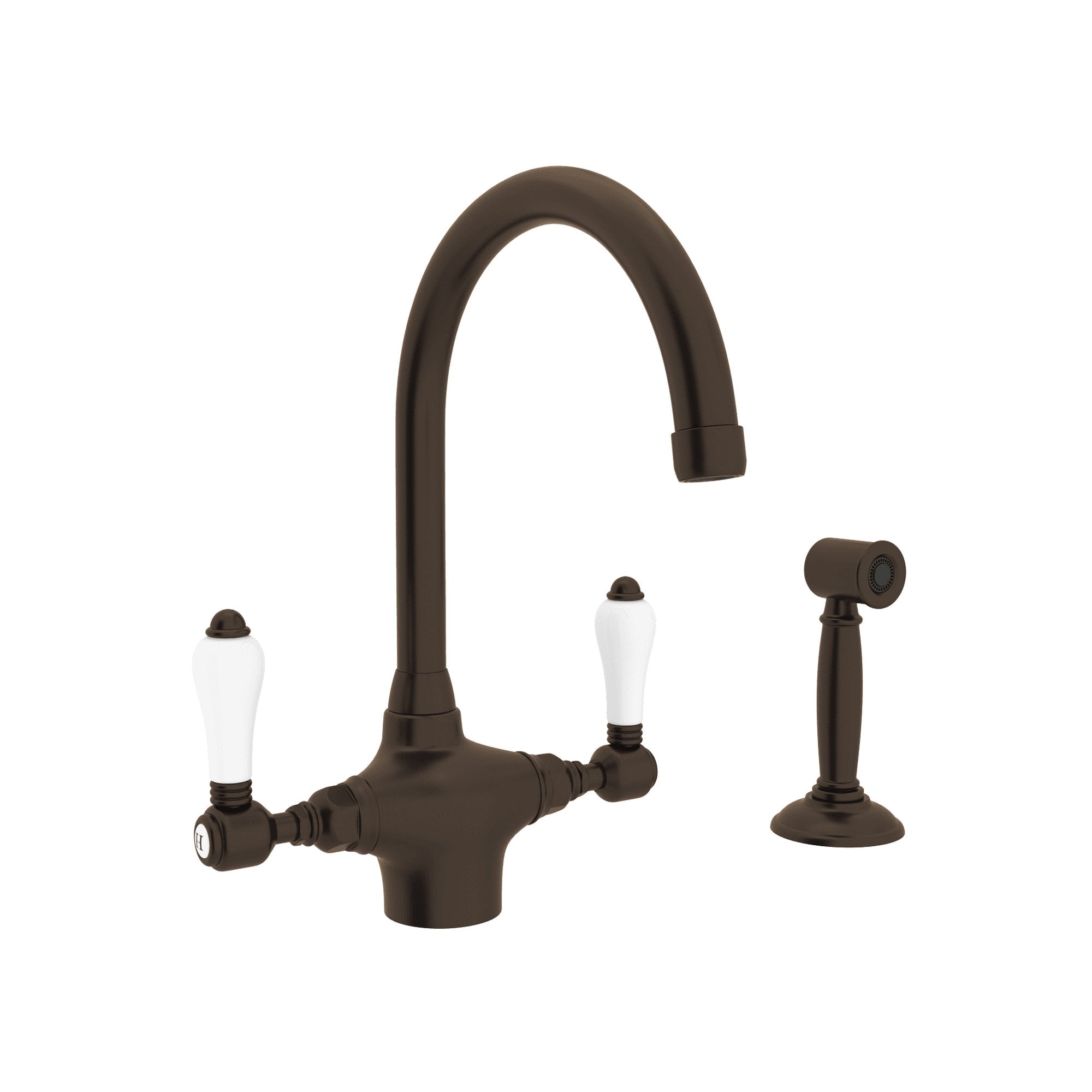 Rohl A1676LPWSTCB-2 Lead Free Kitchen Faucet