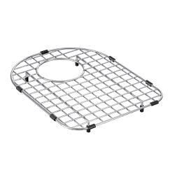 Moen GA746B Stainless D Shape Rear Drain Bottom Grid Accessory 13" x 16.5"