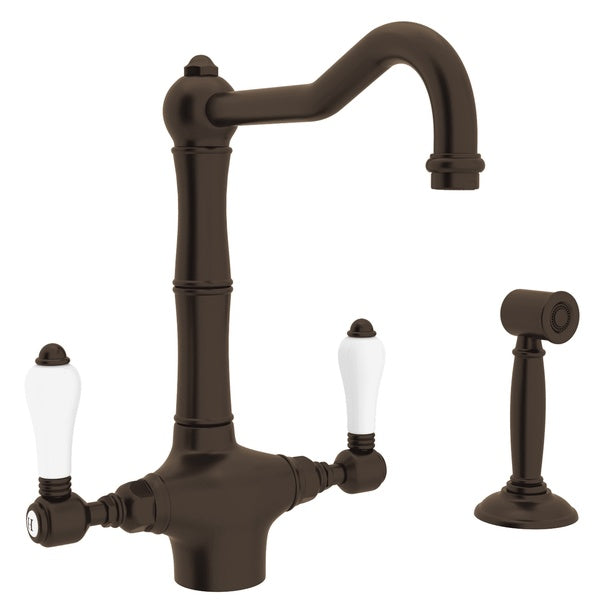 Rohl A1679LPWSTCB-2 Lead Free Kitchen Faucet