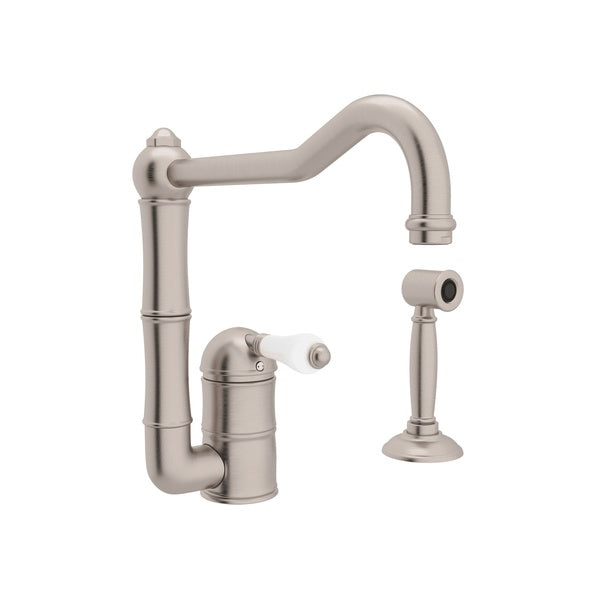 Rohl A3608LPWSSTN-2 Kitchen Faucet