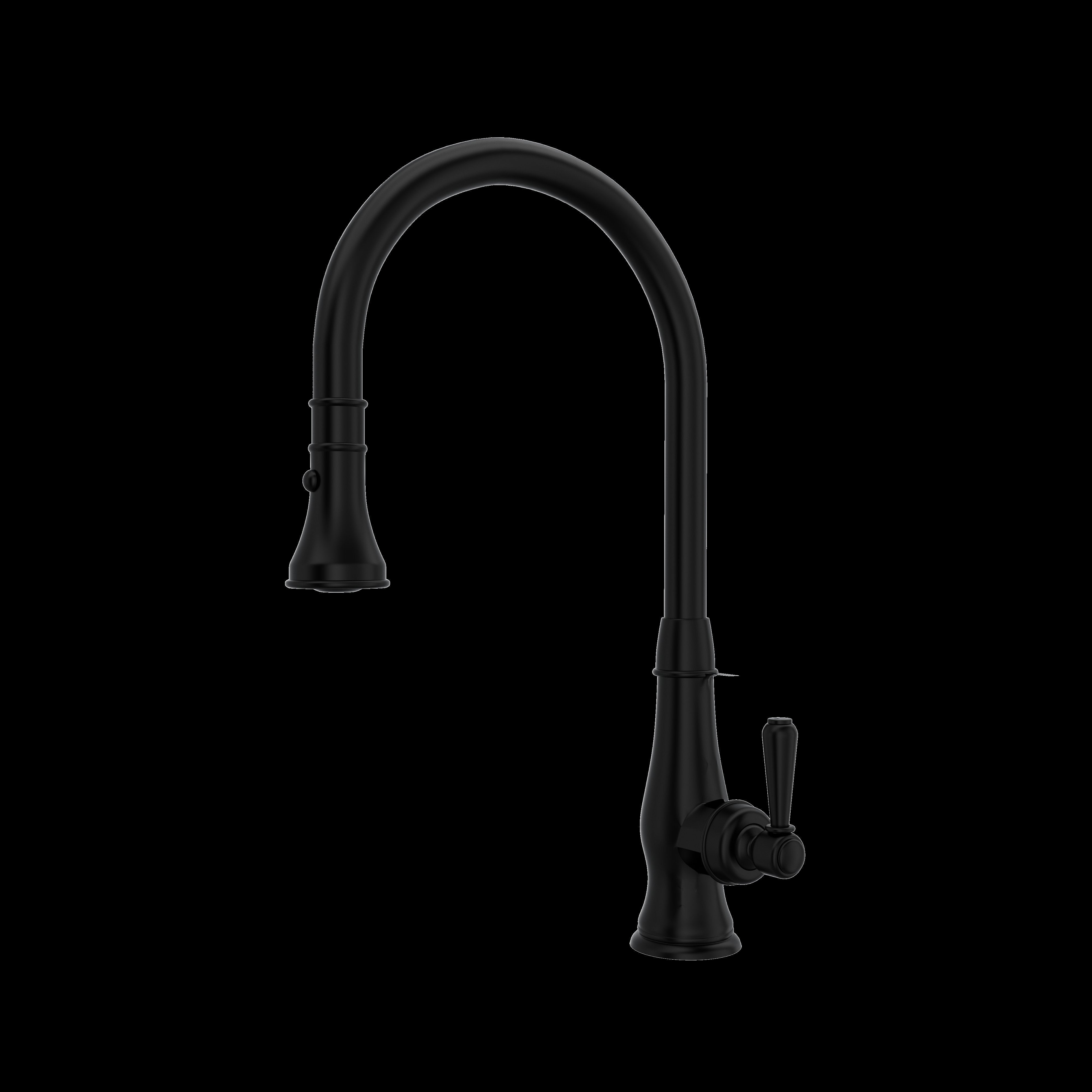 Rohl A3420LMMB-2 Pull Down Kitchen Faucet