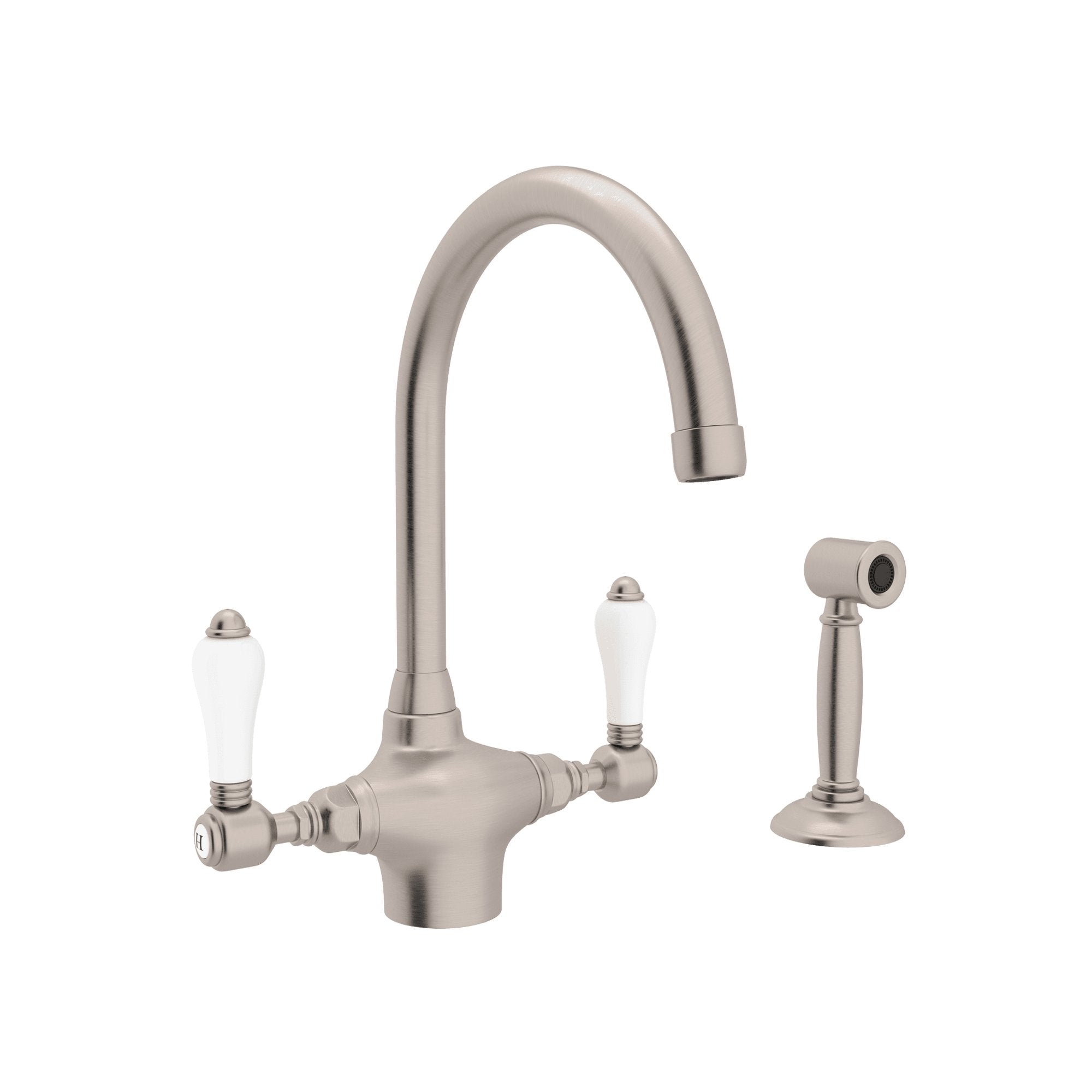 Rohl A1676LPWSSTN-2 Kitchen Faucet