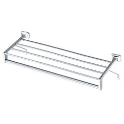 Moen R5519 Chrome 24" towel bar with shelf