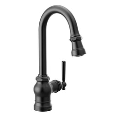 Moen S52003 One-Handle Pulldown Single Mount Bar Faucet