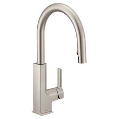 Moen S72308 STo Collection Single Handle Pulldown Spray Kitchen Faucet with Reflex Technology