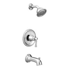 Moen T2183EP Dartmoor Pressure Balanced Tub and Shower Trim with 1.75 GPM Shower Head