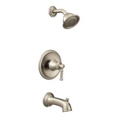 Moen T2183EP Dartmoor Pressure Balanced Tub and Shower Trim with 1.75 GPM Shower Head