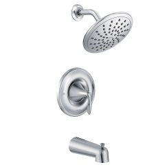 Moen T2233EP Eva Tub and Shower Trim Package with Single Function Shower Head