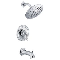 Moen T2253EP Brantford Tub Shower Faucet System with Rainshower Showerhead