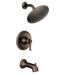Moen T2283EP Dartmoor Tub and Shower Trim Package with Single Function Shower Head