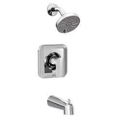 Moen T2473EP Genta Tub and Shower Trim Package with Multi Function Shower Head - Less Valve