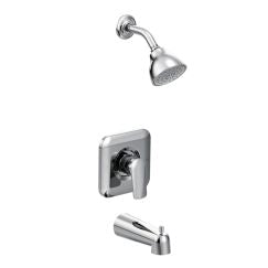 Moen T2813EP Rizon Single Handle 1-Spray PosiTemp Tub and Shower Faucet Eco-Performance Trim