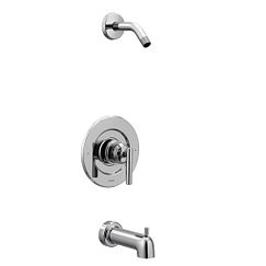 Moen T2903NH Gibson Posi-Temp Pressure Balanced Tub and Shower Trim and Tub Spout
