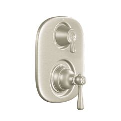 Moen T4111 Kingsley Double Handle Moentrol Pressure Balanced with Volume Control and Integrated Diverter Valve Trim