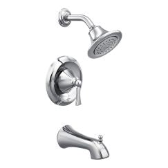 Moen T4503EP Wynford Single Handle 1-Spray Tub and Shower Faucet Trim Kit