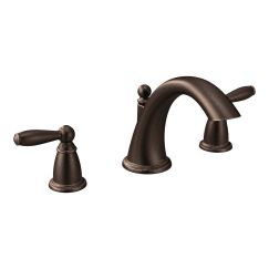 Moen T4943 Brantford Two Handle Deck Mount Roman Tub Faucet Trim Kit with Valve