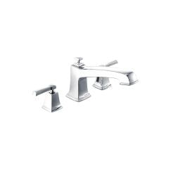 Moen T623 Boardwalk 3 Holes 6" Two Handle Widespread/Deck Mounted Roman Tub Faucet