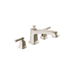 Moen T623 Boardwalk 3 Holes 6" Two Handle Widespread/Deck Mounted Roman Tub Faucet