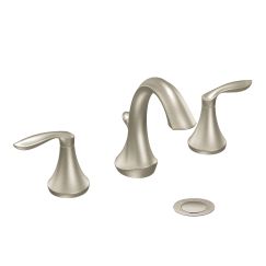 Moen T6420 Eva 8" Widespread Two Handle Bathroom Faucet Trim Kit with Valve