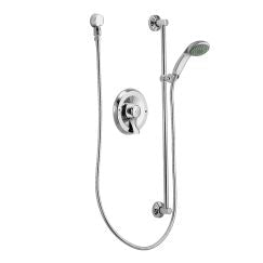 Moen T8346EP15 Shower Trim Package with 1.5 GPM Single Function Hand Shower Less Rough-in Valve