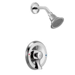 Moen T8375EP15 Commercial 1.5 GPM Single Handle Posi-Temp Pressure Balanced Shower Trim