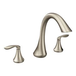 Moen T943 Eva Two Handle High Arc Roman Tub Faucet