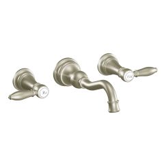 Moen TS42106 Two-Handle Wall Mount Bathroom Faucet